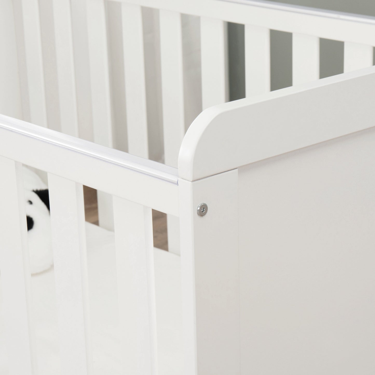 Babymore Caro Urban Cot Bed - White General BabyMore