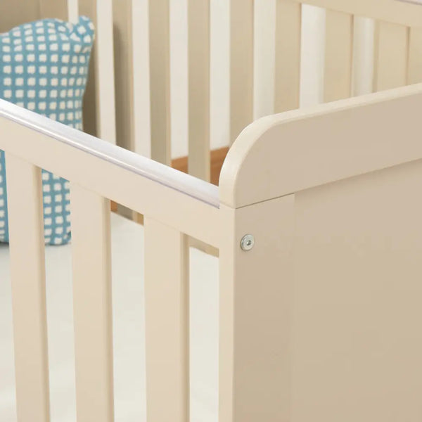 Babymore Caro Urban Mini Cot Bed - Cashmere General BabyMore