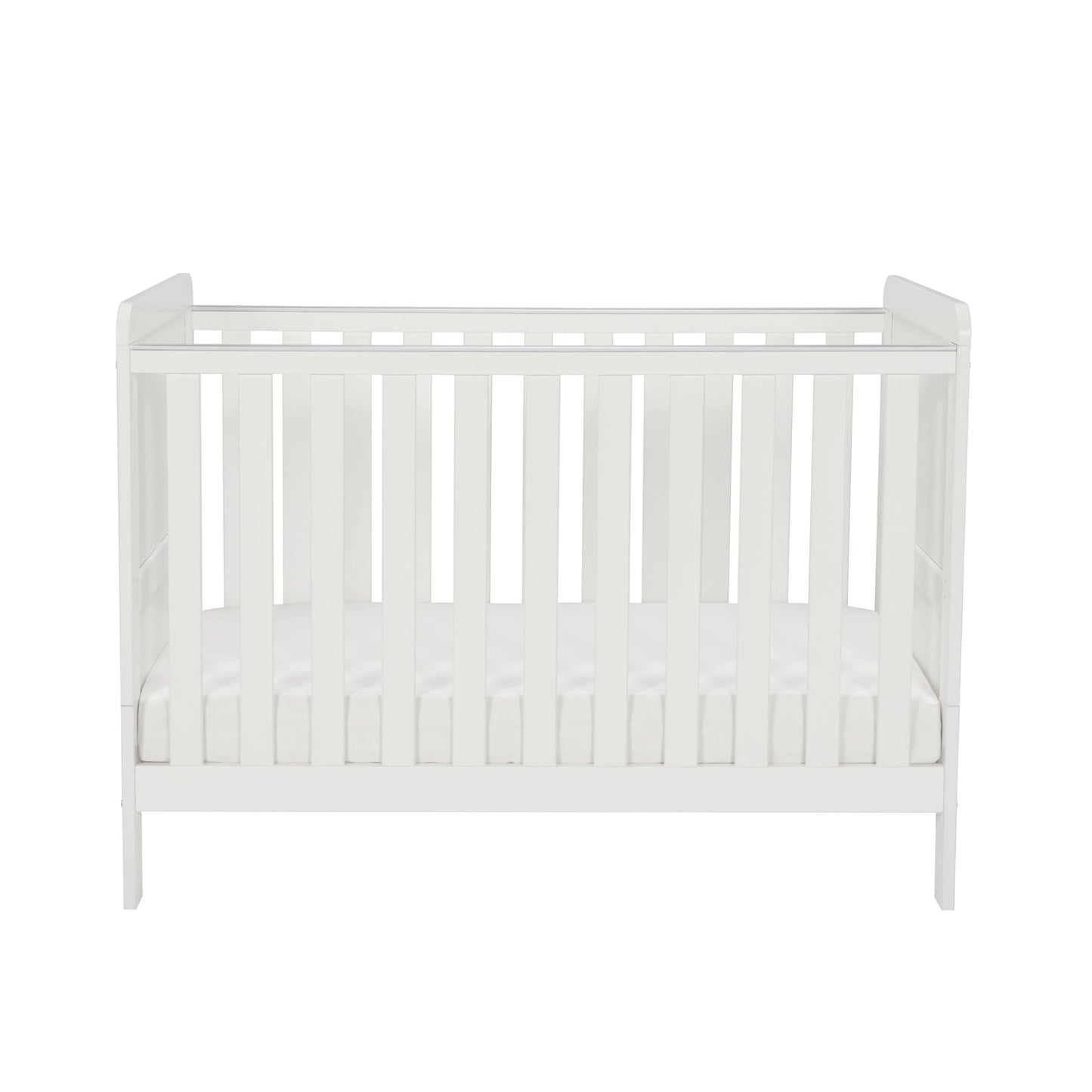 Babymore Caro Urban Mini Cot Bed - White General BabyMore