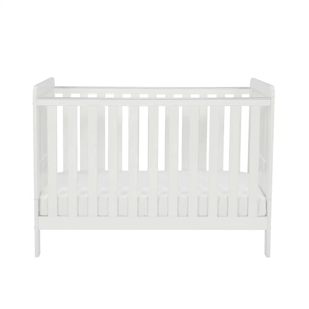 Babymore Caro Urban Mini Cot Bed - White General BabyMore