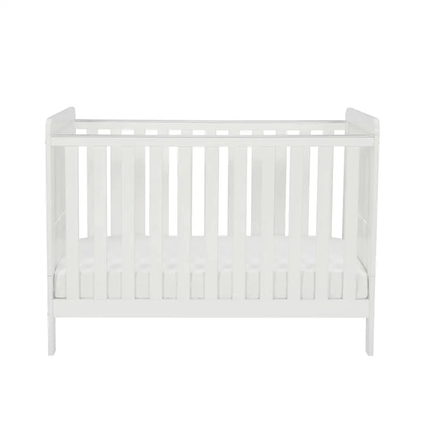 Babymore Caro Urban Mini Cot Bed - White General BabyMore