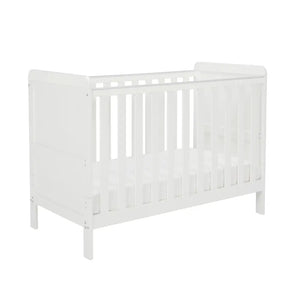 Babymore Caro Urban Mini Cot Bed - White General BabyMore