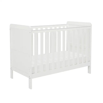 Babymore Caro Urban Mini Cot Bed - White General BabyMore