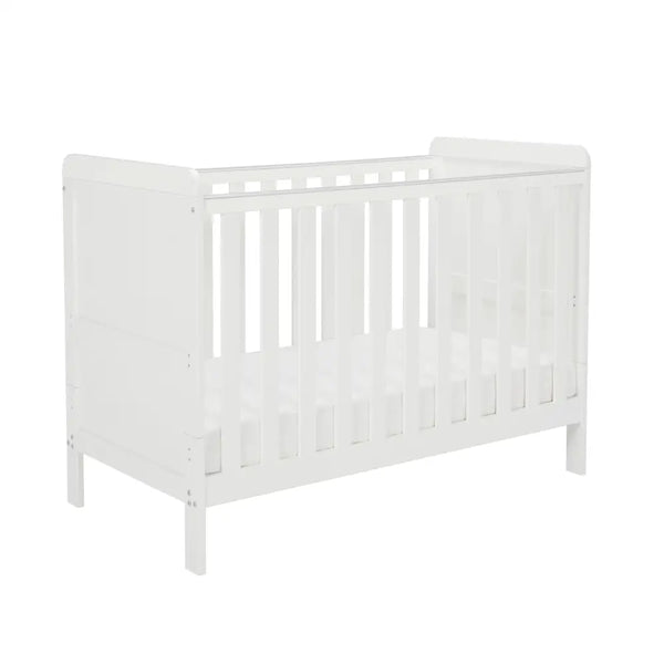 Babymore Caro Urban Mini Cot Bed - White General BabyMore