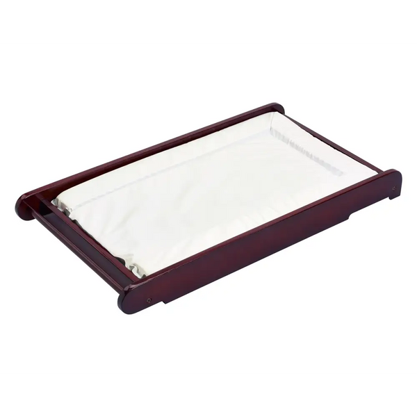 BabyMore Cot bed Top Changer with Towel Rail - Dark Wood  Babymore   
