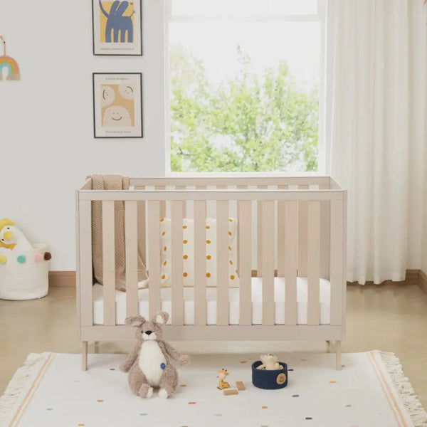 Babymore Dante Mini Cot Bed - Cashmere BabyMore