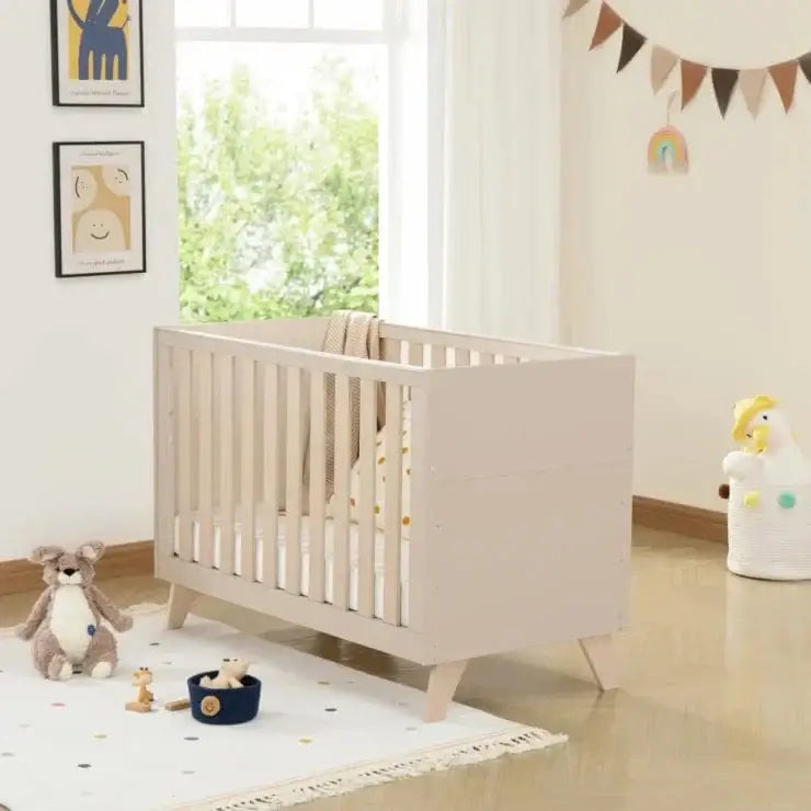 Babymore Dante Mini Cot Bed - Cashmere BabyMore