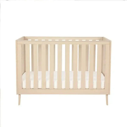 Babymore Dante Mini Cot Bed - Natural BabyMore