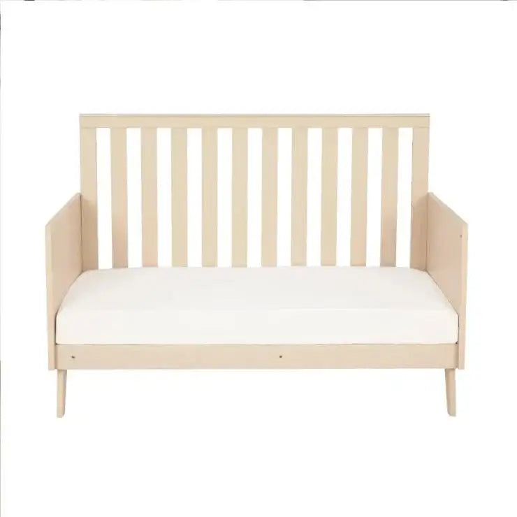 Babymore Dante Mini Cot Bed - Natural BabyMore