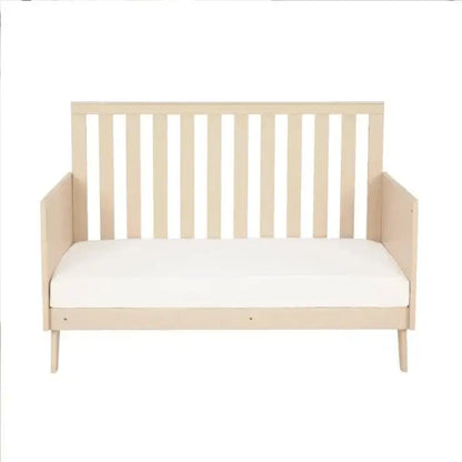 Babymore Dante Mini Cot Bed - Natural BabyMore