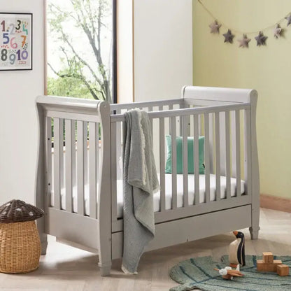 Babymore Eva 2 Piece Nursery Furniture Set - Grey