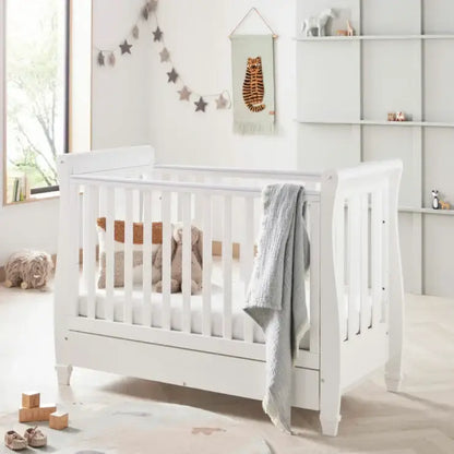 Babymore Eva 2 Piece Nursery Furniture Set - White