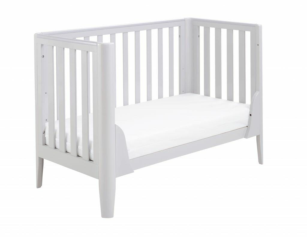 Babymore Iris Cot Bed - Grey  Babymore   