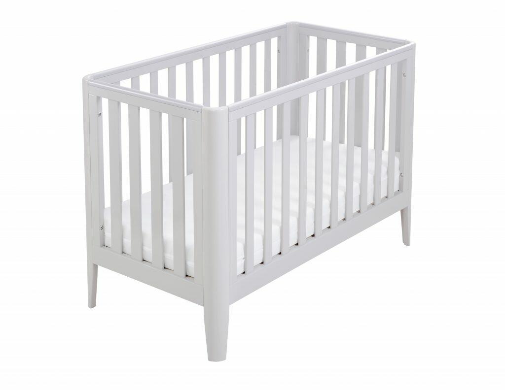 Babymore Iris Cot Bed - Grey  Babymore   