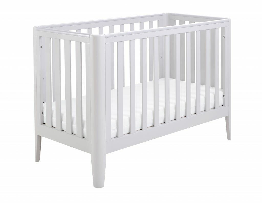 Babymore Iris Cot Bed - Grey  Babymore   