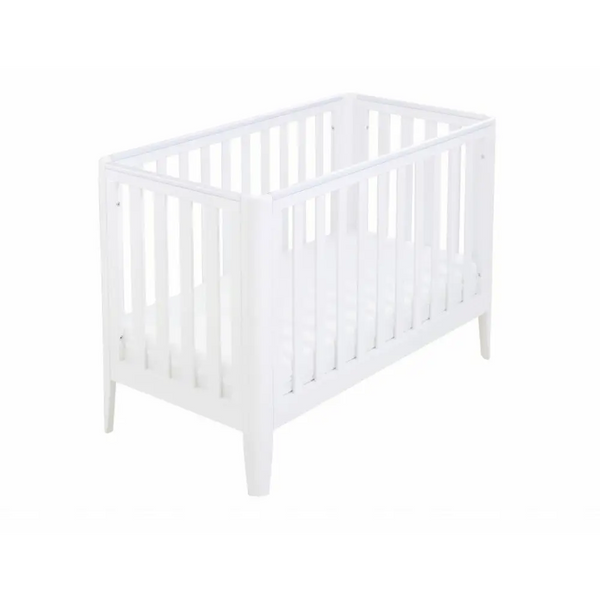 Babymore Iris Cot Bed - White  Babymore   