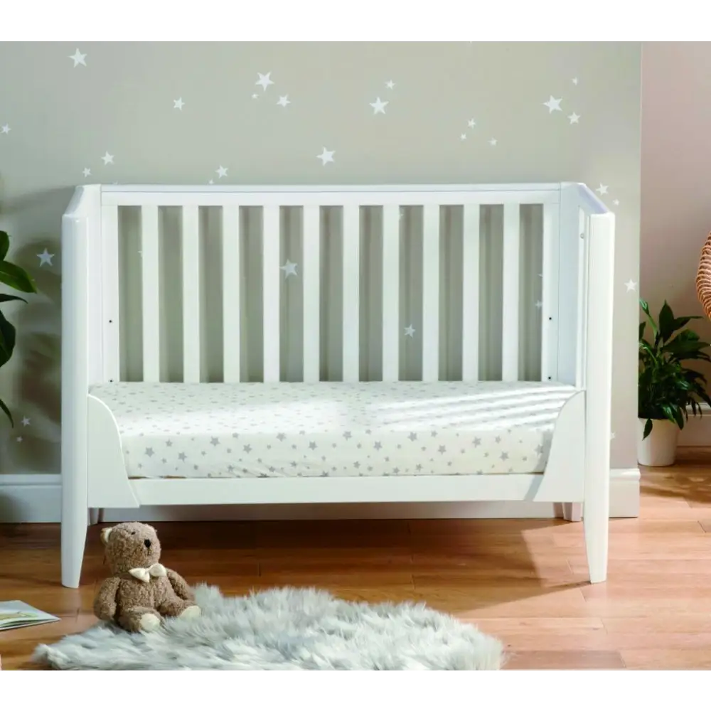 Babymore Iris Cot Bed - White  Babymore   