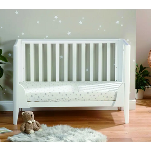 Babymore Iris Cot Bed - White  Babymore   