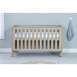 Babymore Luno Oak Cot Bed Babymore