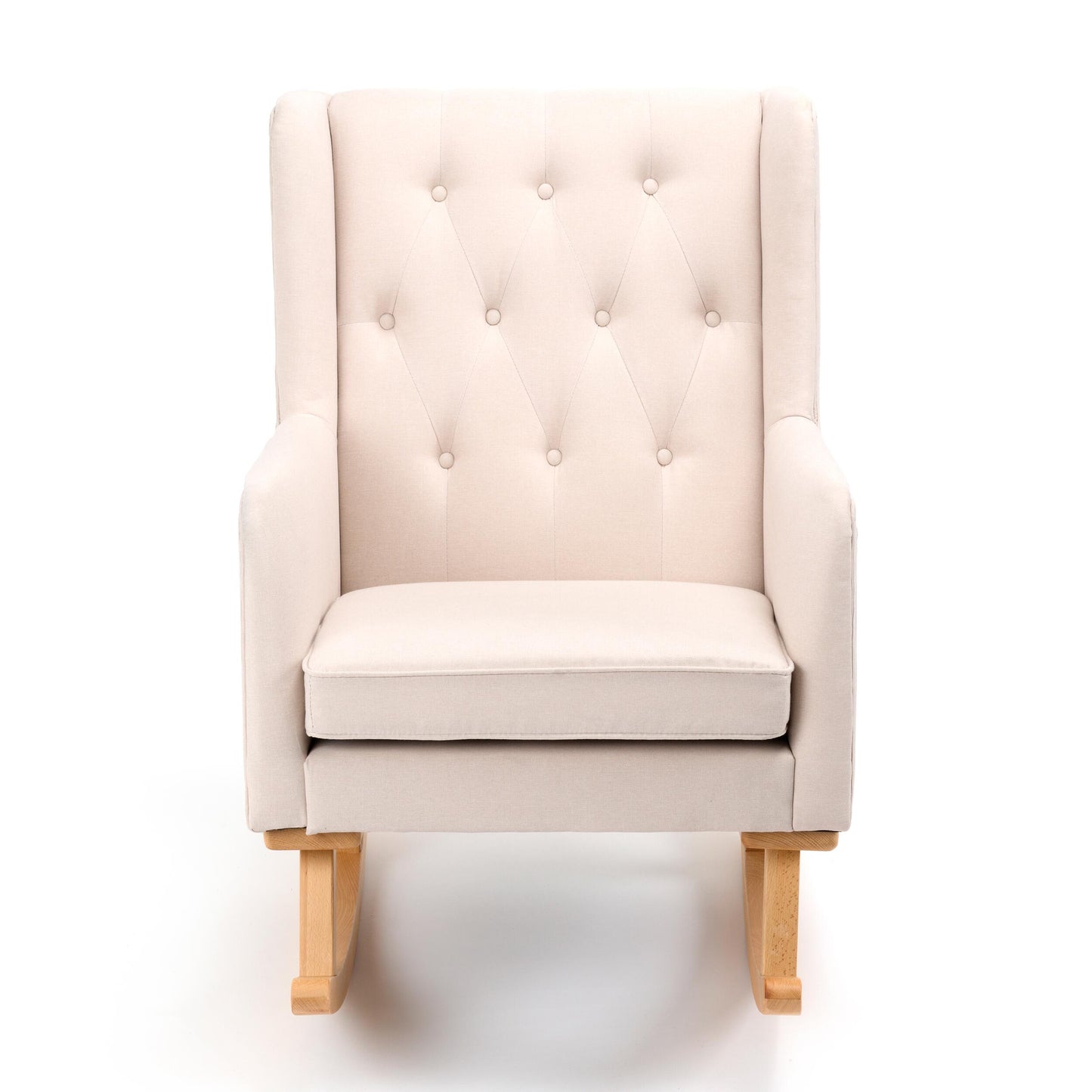 Babymore Lux Cream Nursery Chair  Babymore   