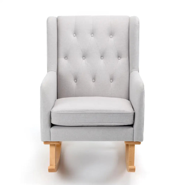 Babymore Lux Grey Nursery Chair  Babymore   