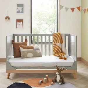 Babymore Mona Grey Cot Bed BabyMore