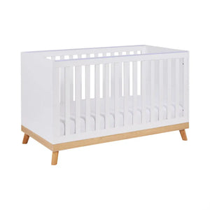 Babymore Mona White Cot Bed BabyMore