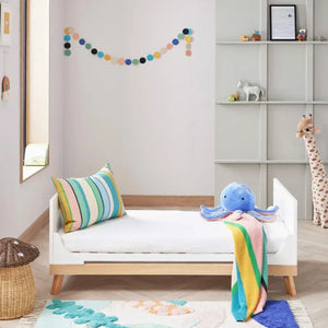 Babymore Mona White Cot Bed BabyMore
