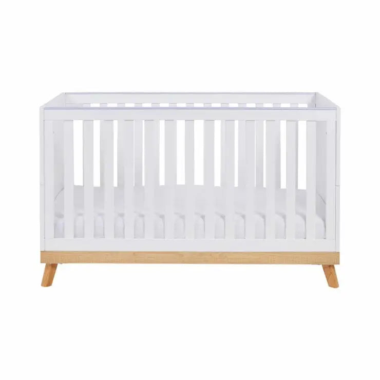 Babymore Mona White Cot Bed BabyMore