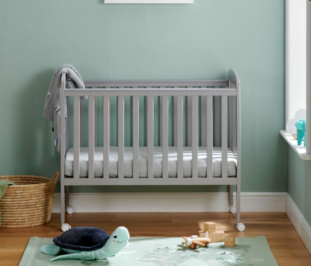 Babymore Space Saver Cot - Grey  Babymore   