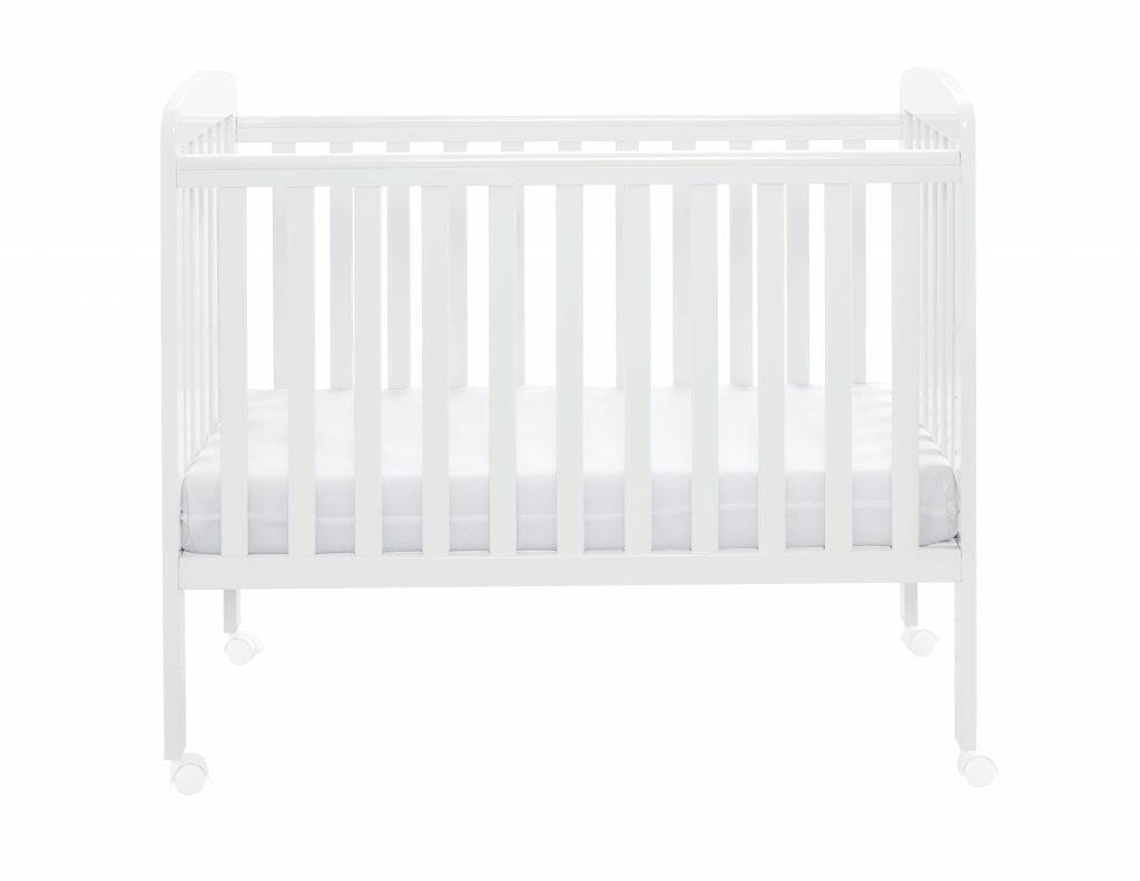 Babymore Space Saver Cot - White  Babymore   