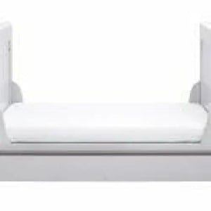 Babymore Stella Grey Cot Bed - Dropside  Babymore   