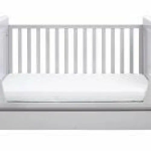 Babymore Stella Grey Cot Bed - Dropside  Babymore   