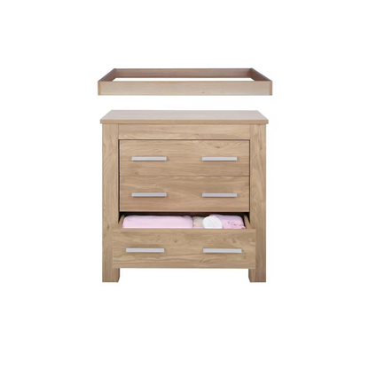 BabyStyle Bordeaux 3 Piece Nursery Furniture Room Set + Free Sprung Mattress BabyStyle