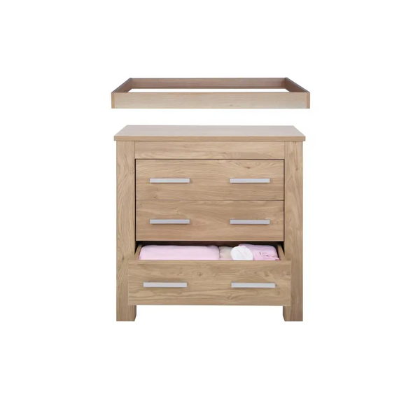 BabyStyle Bordeaux 3 Piece Nursery Furniture Room Set + Free Sprung Mattress BabyStyle
