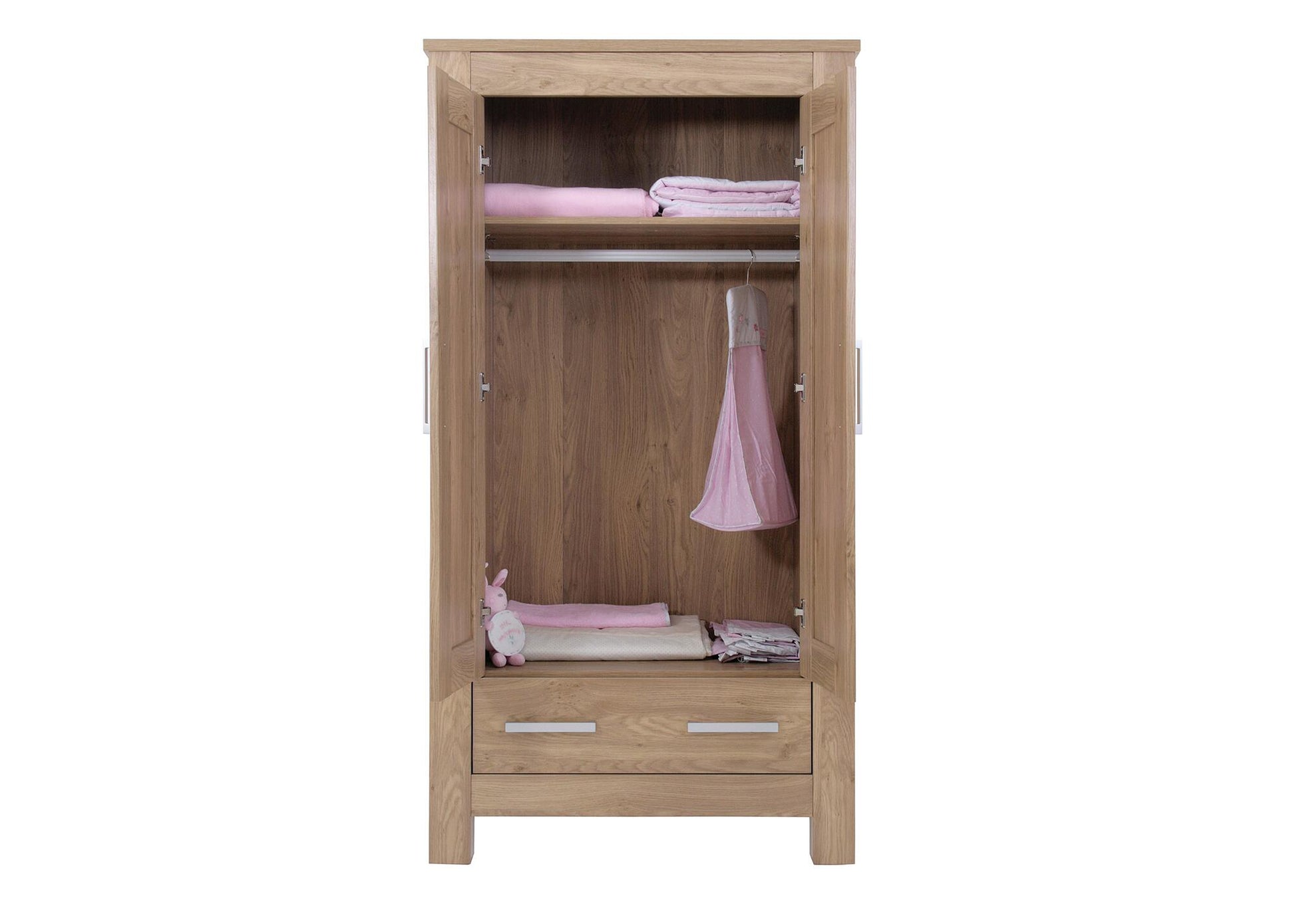 BabyStyle Bordeaux 3 Piece Nursery Furniture Room Set + Free Sprung Mattress BabyStyle