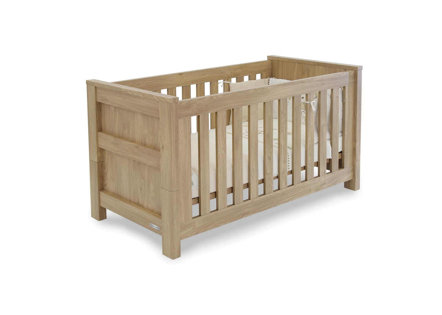 BabyStyle Bordeaux Oak Cot Bed  BabyStyle   