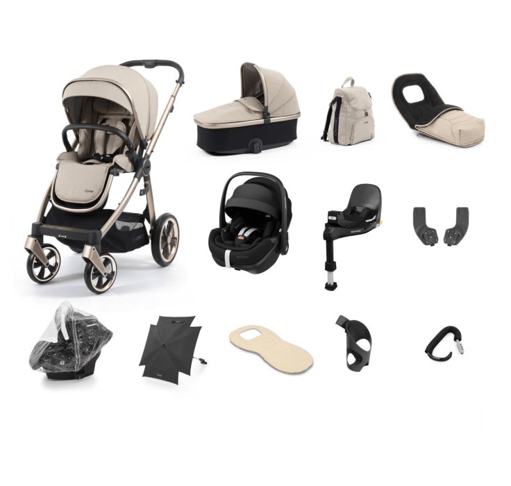 BabyStyle Oyster 3 Crème Brûlée  - Ultimate Maxi Cosi Pebble 360 Bundle  BabyStyle   