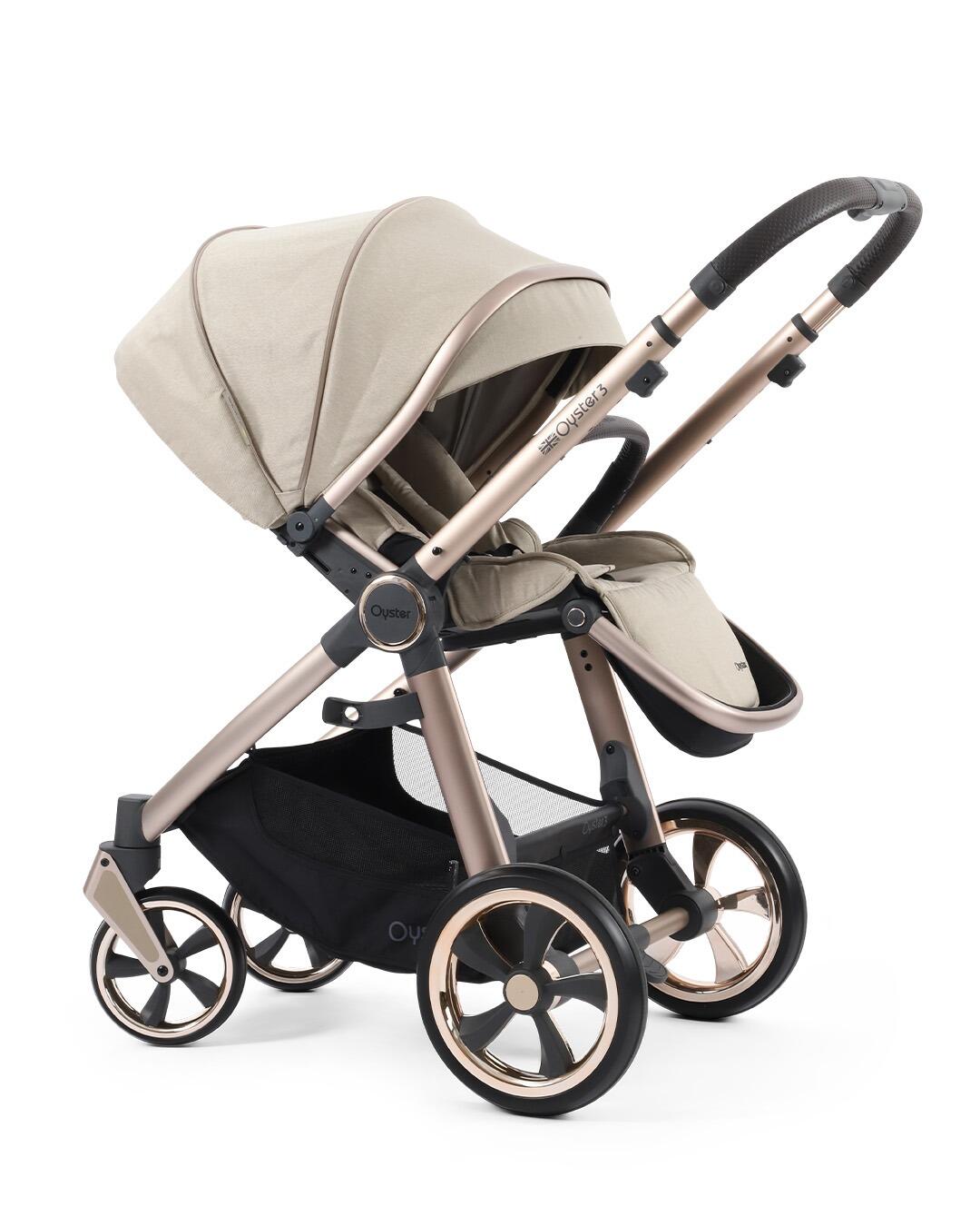 BabyStyle Oyster 3 Crème Brûlée  - Ultimate Maxi Cosi Pebble 360 Bundle  BabyStyle   