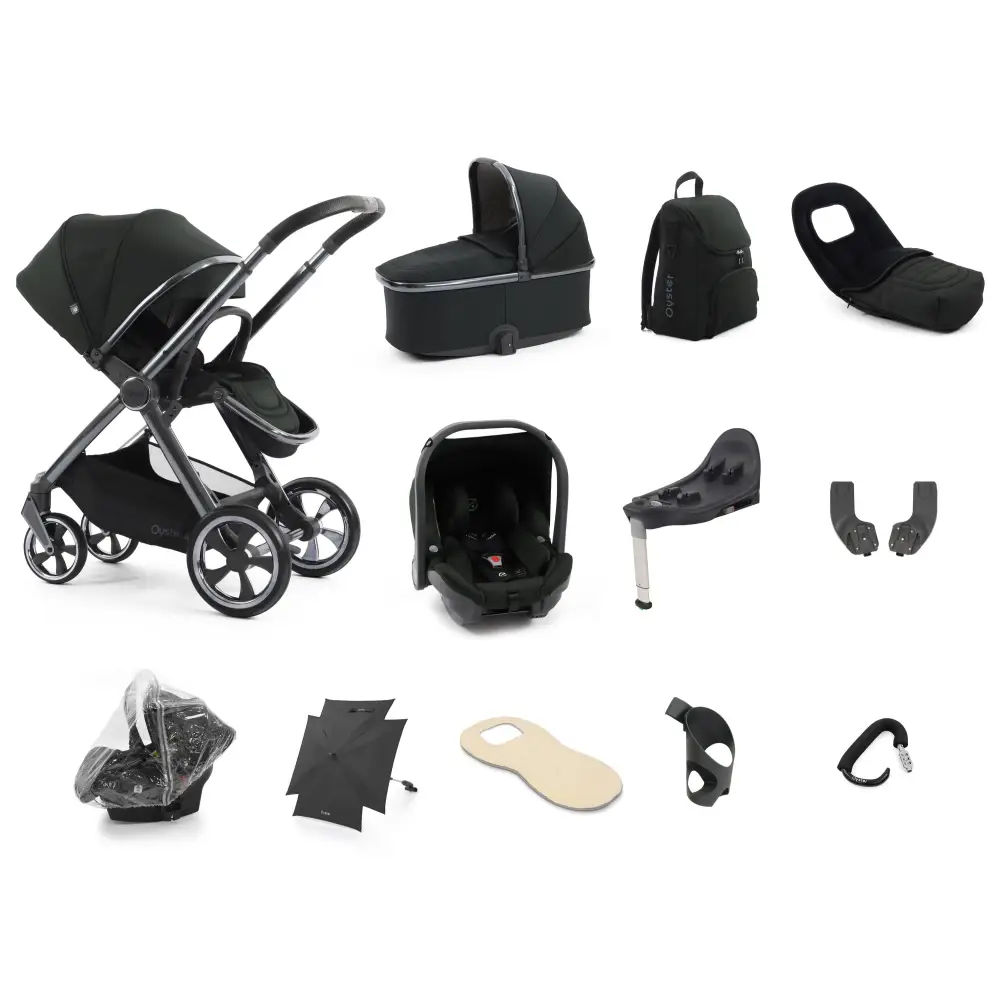 Babystyle Oyster 4 Bundle 12 Piece - Black Olive General BabyStyle