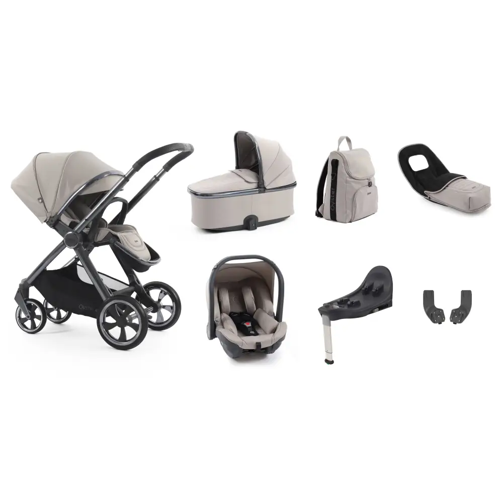 Babystyle Oyster 4 Bundle 7 Piece - Stone General BabyStyle