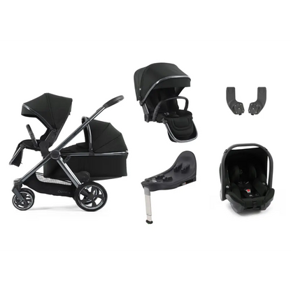 Babystyle Oyster 4 Tandem Bundle 7 Piece - Black Olive General BabyStyle