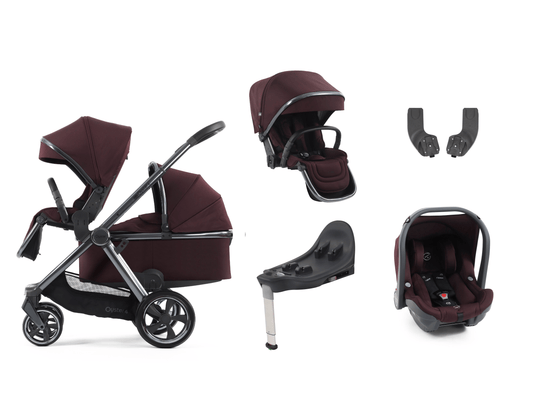 Babystyle Oyster 4 Tandem Bundle 7 Piece - Mulberry General BabyStyle