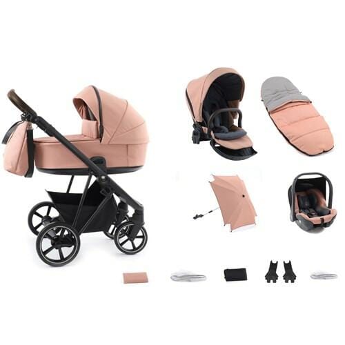 Babystyle Prestige Vogue Coral 3 in 1 Travel System With Car Seat  BabyStyle   