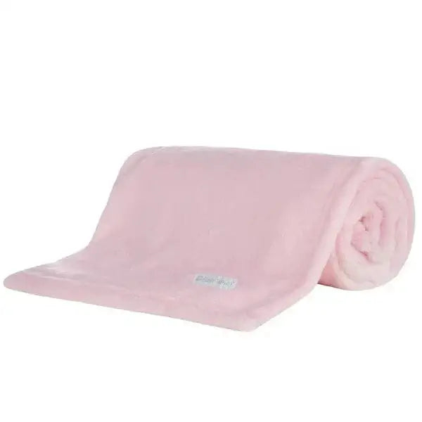 Babytown Pink Plush Baby Blanket General Baby Town