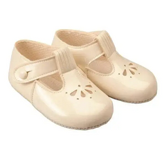 Baypod Soft Soled Classic Ivory Baby Shoes