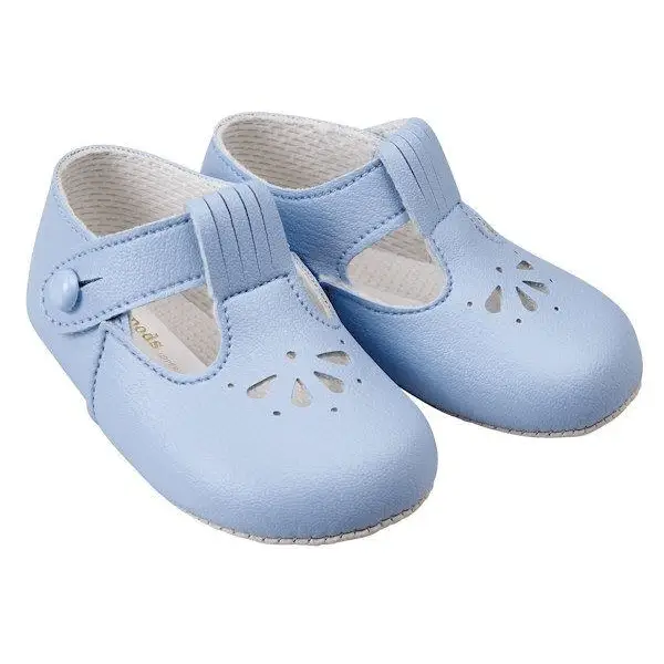 Baypod Soft Soled Classic Shoes in Baby Blue General Baypods 12-18m  