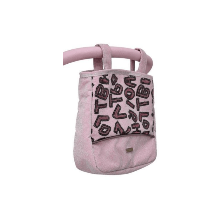 Bebecar dolls Pram Special Edition - Pink Letters  Bebecar   