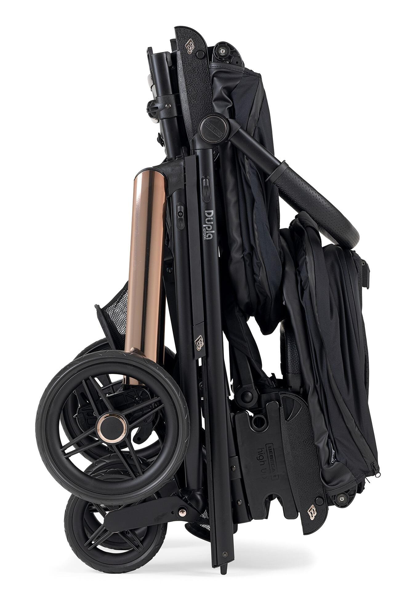 Bebecar Dupla Double Compact Stroller - Black  Bebecar   