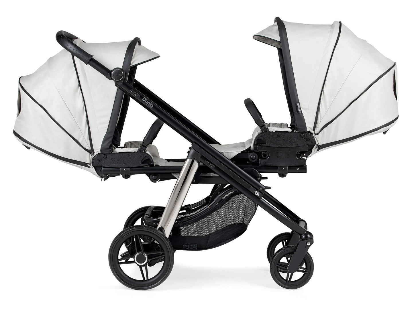 Bebecar Dupla Double Compact Stroller - Grey  Bebecar   